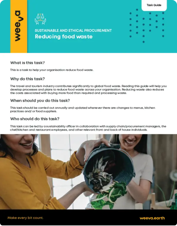 Reduce Food waste guide