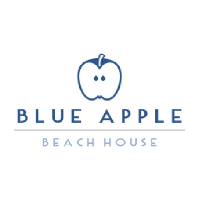 Blue apple beach
